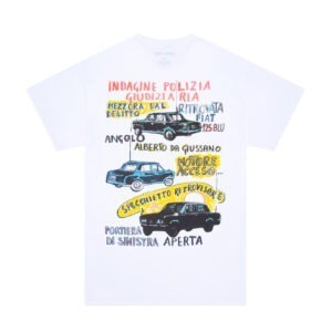 FUCKING AWESOME CAR EXPLOSION TEE WHITE