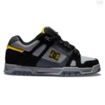 DC SHOES STAG GREY/BLACK/YELLOW