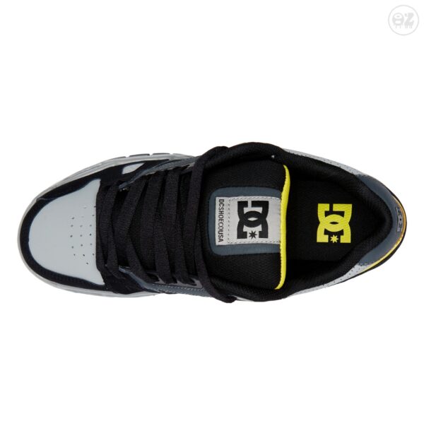 DC SHOES STAG GREY/BLACK/YELLOW