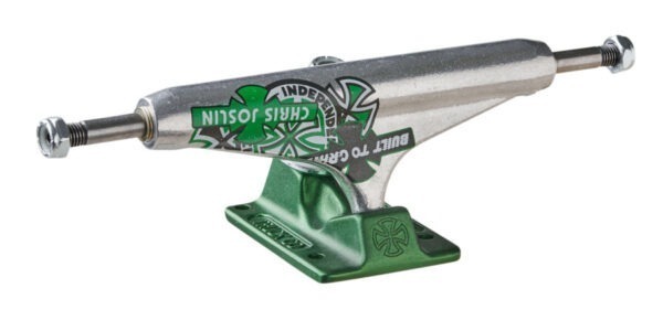 INDEPENDENT TRUCK FORGEDSTAGE 144 HOLLOW CHRIS JOSLIN SILVER GREEN