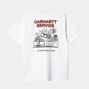 CARHARTT CAR REPAIR WHITE TEE