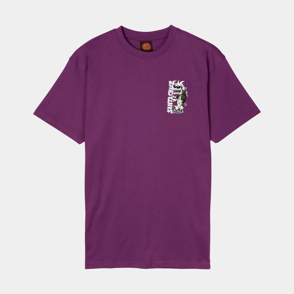 SANTA CRUZ GREMLIN FRONT TEE FRESH PURPLE